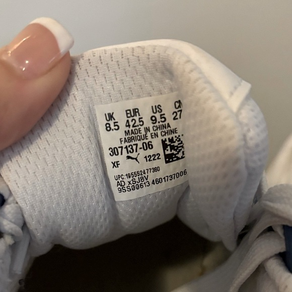 Puma Mens BMW MMS X-Ray Speed Lace Up Sneakers Shoes Casual - White 8.5 Men’s - Picture 5 of 7